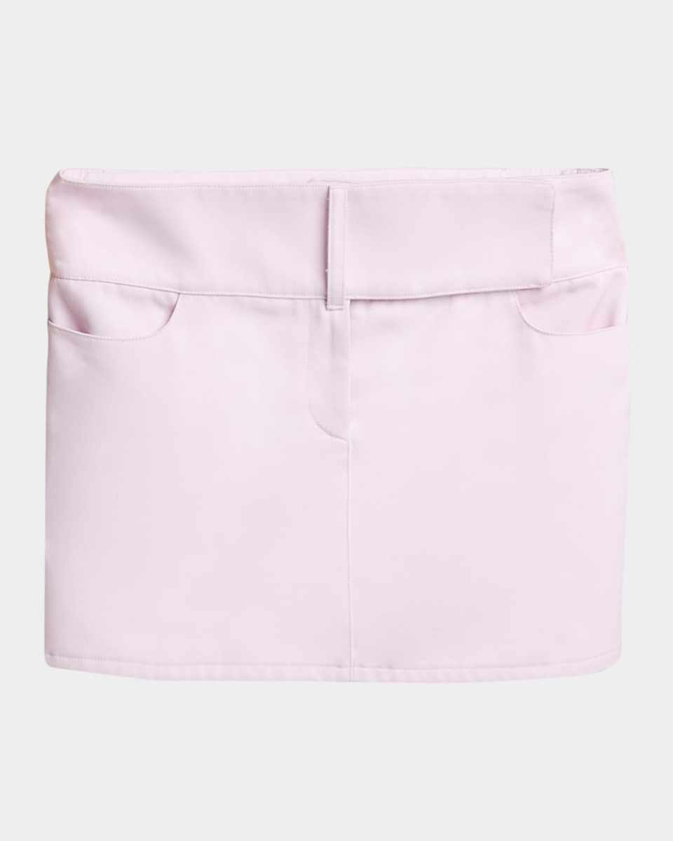Straight Mini Skirt